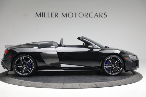 Used 2022 Audi R8 5.2 quattro V10 perform. Spyder for sale Call for price at Alfa Romeo of Greenwich in Greenwich CT 06830 9