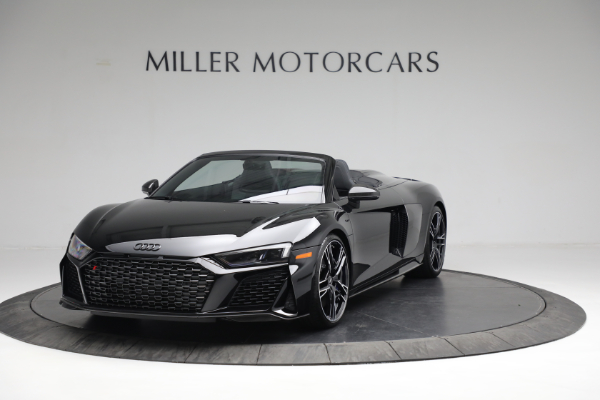 Used 2022 Audi R8 5.2 quattro V10 perform. Spyder for sale Call for price at Alfa Romeo of Greenwich in Greenwich CT 06830 1