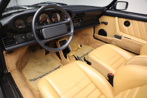 Used 1989 Porsche 911 Carrera Speedster for sale Sold at Alfa Romeo of Greenwich in Greenwich CT 06830 25