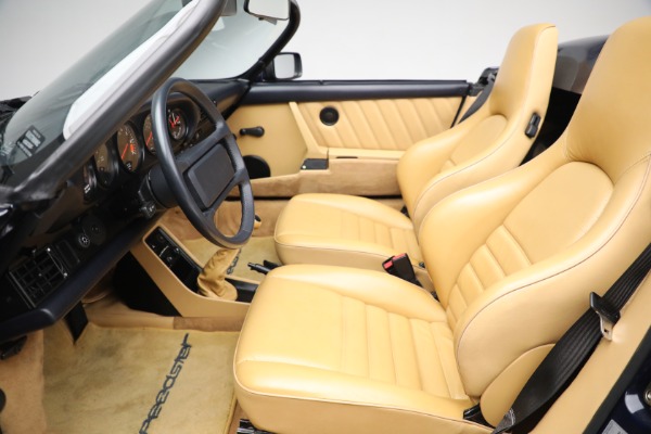 Used 1989 Porsche 911 Carrera Speedster for sale Sold at Alfa Romeo of Greenwich in Greenwich CT 06830 26