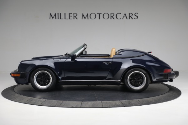 Used 1989 Porsche 911 Carrera Speedster for sale Sold at Alfa Romeo of Greenwich in Greenwich CT 06830 3