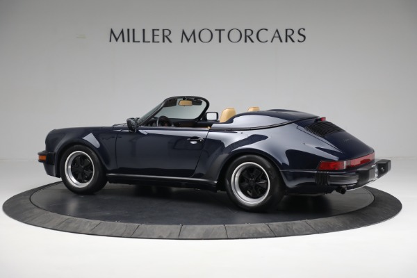 Used 1989 Porsche 911 Carrera Speedster for sale Sold at Alfa Romeo of Greenwich in Greenwich CT 06830 4