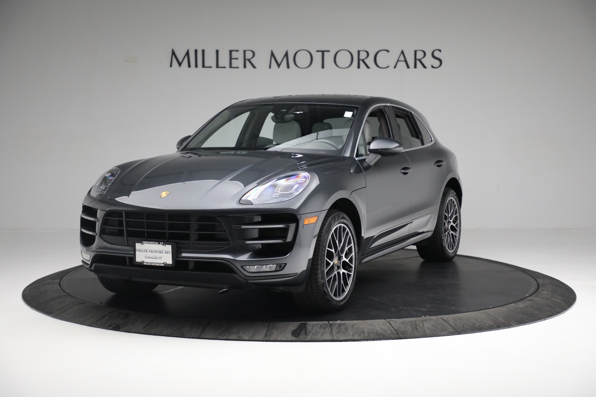Used 2017 Porsche Macan Turbo for sale Call for price at Alfa Romeo of Greenwich in Greenwich CT 06830 1