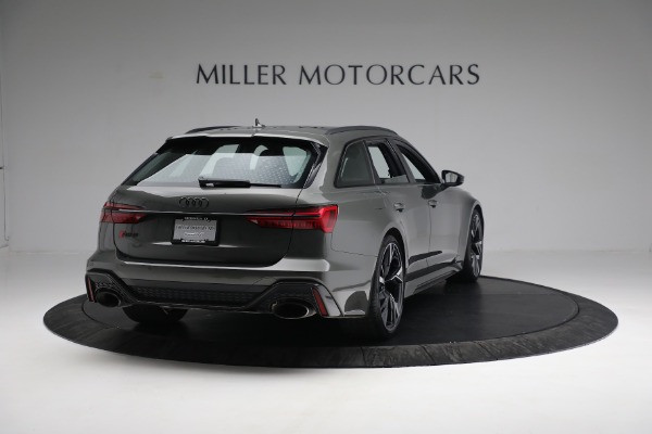 Used 2021 Audi RS 6 Avant 4.0T quattro Avant for sale $139,900 at Alfa Romeo of Greenwich in Greenwich CT 06830 7