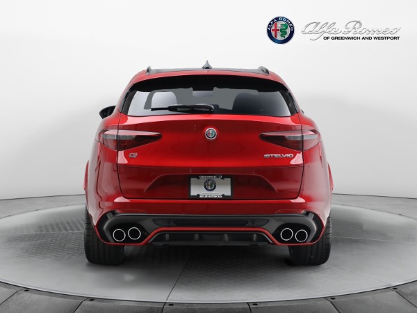 New 2023 Alfa Romeo Stelvio Quadrifoglio for sale $91,385 at Alfa Romeo of Greenwich in Greenwich CT 06830 6