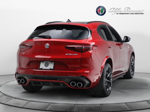 New 2023 Alfa Romeo Stelvio Quadrifoglio for sale $80,900 at Alfa Romeo of Greenwich in Greenwich CT 06830 7
