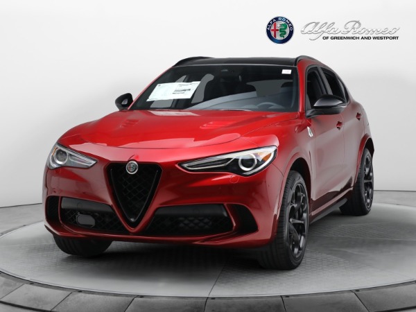 New 2023 Alfa Romeo Stelvio Quadrifoglio for sale $80,900 at Alfa Romeo of Greenwich in Greenwich CT 06830 1