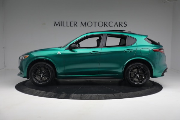 New 2022 Alfa Romeo Stelvio Quadrifoglio for sale $79,290 at Alfa Romeo of Greenwich in Greenwich CT 06830 3