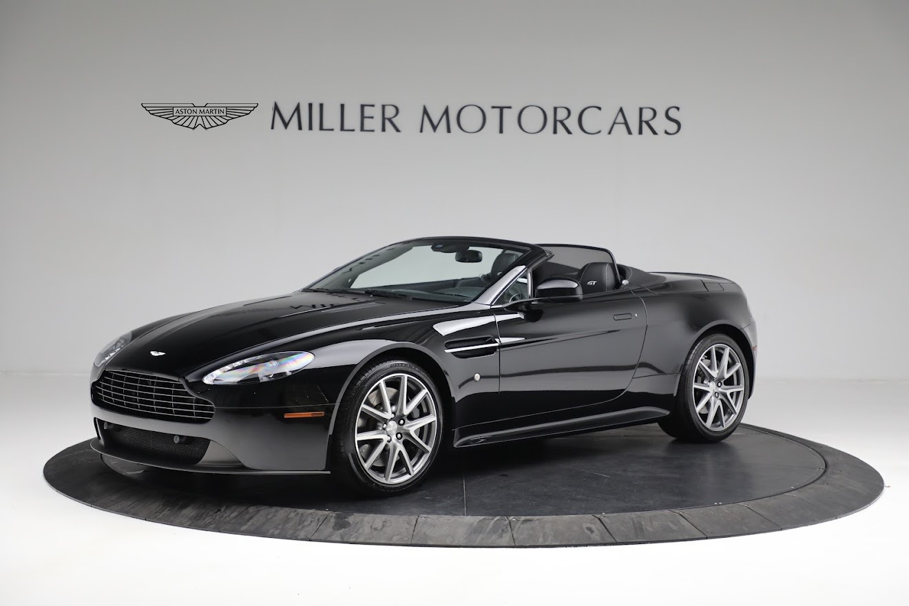 Used 2015 Aston Martin V8 Vantage GT Roadster for sale Sold at Alfa Romeo of Greenwich in Greenwich CT 06830 1