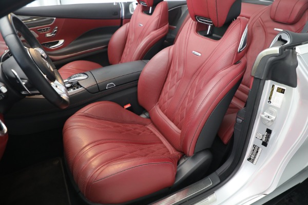 Used 2018 Mercedes-Benz S-Class AMG S 63 for sale $105,900 at Alfa Romeo of Greenwich in Greenwich CT 06830 15