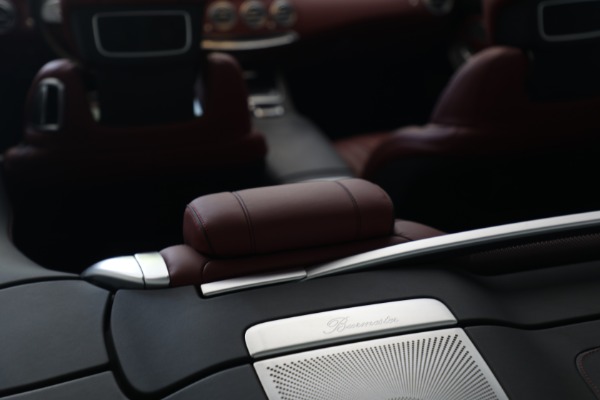 Used 2018 Mercedes-Benz S-Class AMG S 63 for sale $105,900 at Alfa Romeo of Greenwich in Greenwich CT 06830 23