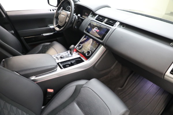 Used 2020 Land Rover Range Rover Sport SVR for sale Sold at Alfa Romeo of Greenwich in Greenwich CT 06830 13