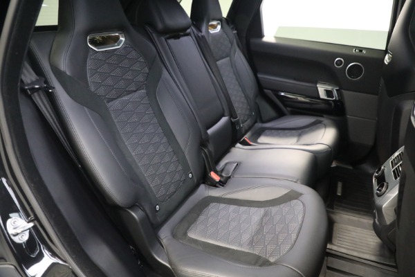 Used 2020 Land Rover Range Rover Sport SVR for sale Sold at Alfa Romeo of Greenwich in Greenwich CT 06830 16