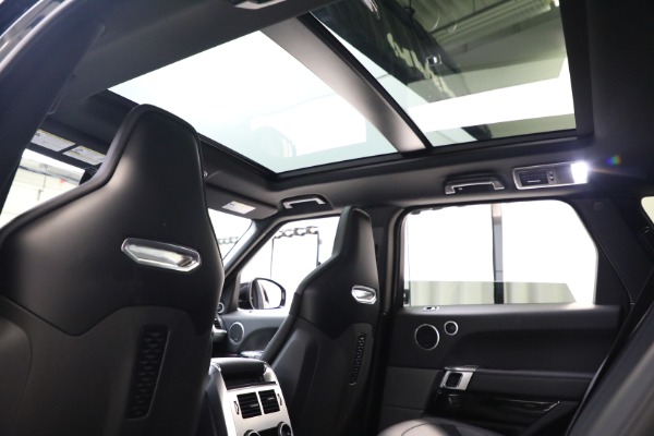 Used 2020 Land Rover Range Rover Sport SVR for sale Sold at Alfa Romeo of Greenwich in Greenwich CT 06830 17