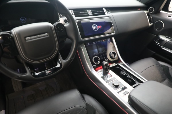 Used 2020 Land Rover Range Rover Sport SVR for sale Sold at Alfa Romeo of Greenwich in Greenwich CT 06830 18
