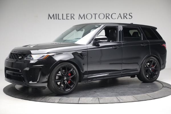 Used 2020 Land Rover Range Rover Sport SVR for sale Sold at Alfa Romeo of Greenwich in Greenwich CT 06830 2