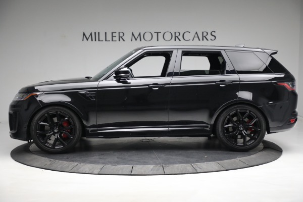 Used 2020 Land Rover Range Rover Sport SVR for sale Sold at Alfa Romeo of Greenwich in Greenwich CT 06830 3