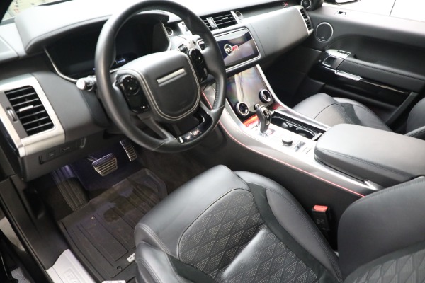 Used 2020 Land Rover Range Rover Sport SVR for sale Sold at Alfa Romeo of Greenwich in Greenwich CT 06830 8