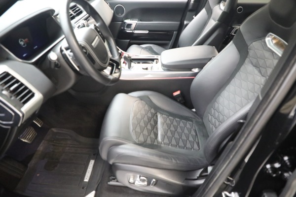 Used 2020 Land Rover Range Rover Sport SVR for sale Sold at Alfa Romeo of Greenwich in Greenwich CT 06830 9