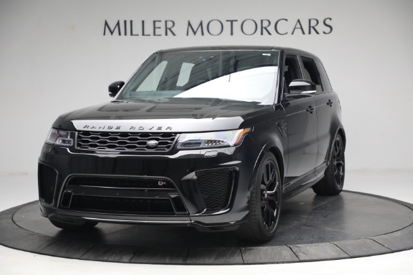 Used 2020 Land Rover Range Rover Sport SVR for sale Sold at Alfa Romeo of Greenwich in Greenwich CT 06830 1
