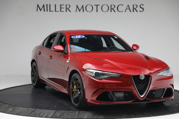 Used 2018 Alfa Romeo Giulia Quadrifoglio for sale Sold at Alfa Romeo of Greenwich in Greenwich CT 06830 11