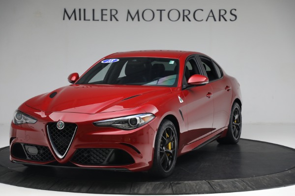 Used 2018 Alfa Romeo Giulia Quadrifoglio for sale Sold at Alfa Romeo of Greenwich in Greenwich CT 06830 1