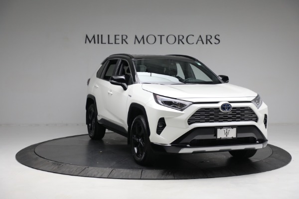 Used 2021 Toyota RAV4 Hybrid XSE for sale Sold at Alfa Romeo of Greenwich in Greenwich CT 06830 11