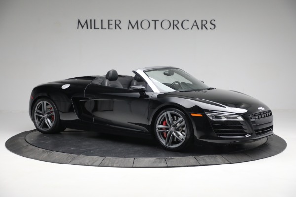Used 2015 Audi R8 4.2 quattro Spyder for sale $109,900 at Alfa Romeo of Greenwich in Greenwich CT 06830 10