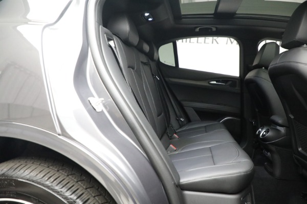 New 2023 Alfa Romeo Stelvio Ti for sale $55,655 at Alfa Romeo of Greenwich in Greenwich CT 06830 19
