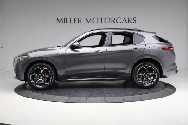 New 2023 Alfa Romeo Stelvio Ti for sale $55,655 at Alfa Romeo of Greenwich in Greenwich CT 06830 3