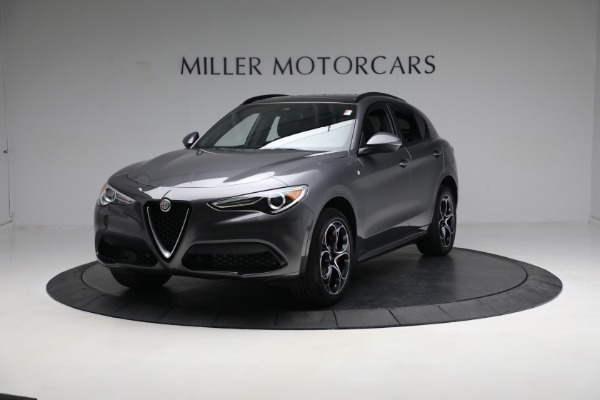 New 2023 Alfa Romeo Stelvio Ti for sale $55,655 at Alfa Romeo of Greenwich in Greenwich CT 06830 1