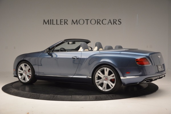 Used 2014 Bentley Continental GT V8 S Convertible for sale Sold at Alfa Romeo of Greenwich in Greenwich CT 06830 4