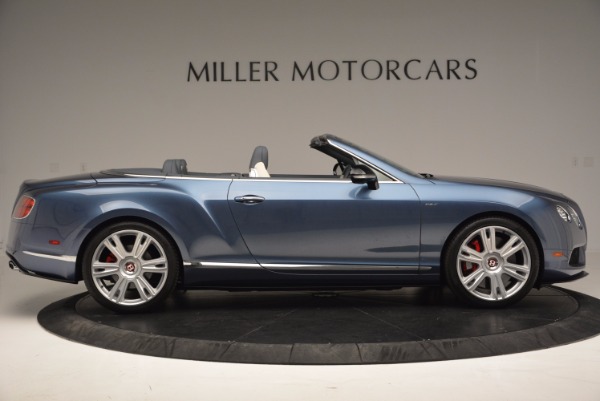 Used 2014 Bentley Continental GT V8 S Convertible for sale Sold at Alfa Romeo of Greenwich in Greenwich CT 06830 9