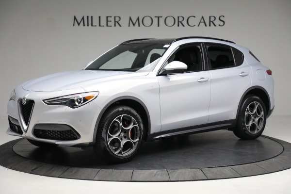 New 2022 Alfa Romeo Stelvio Ti for sale $53,855 at Alfa Romeo of Greenwich in Greenwich CT 06830 2