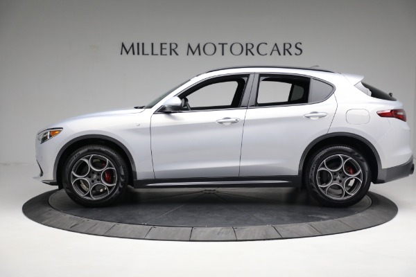 New 2022 Alfa Romeo Stelvio Ti for sale $53,855 at Alfa Romeo of Greenwich in Greenwich CT 06830 3