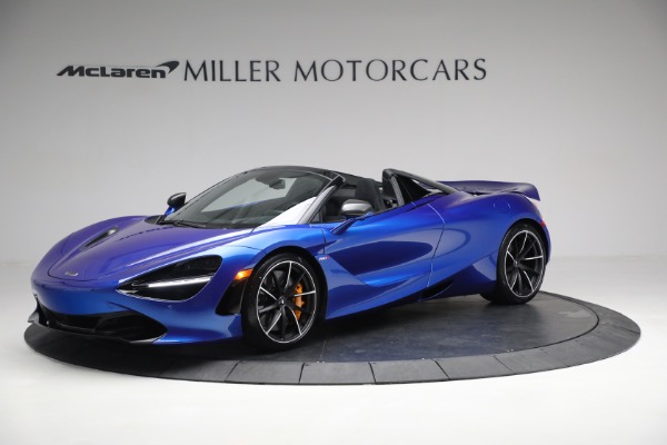 New 2023 McLaren 720S Spider Performance for sale $407,510 at Alfa Romeo of Greenwich in Greenwich CT 06830 1
