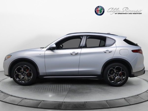 New 2023 Alfa Romeo Stelvio Ti for sale Sold at Alfa Romeo of Greenwich in Greenwich CT 06830 3