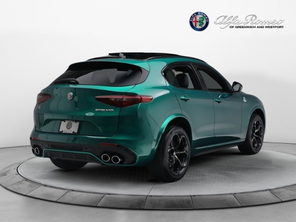 New 2023 Alfa Romeo Stelvio Quadrifoglio for sale $87,460 at Alfa Romeo of Greenwich in Greenwich CT 06830 7