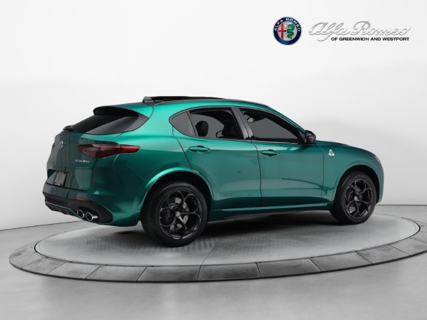 New 2023 Alfa Romeo Stelvio Quadrifoglio for sale $87,460 at Alfa Romeo of Greenwich in Greenwich CT 06830 8