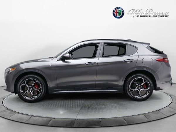 New 2023 Alfa Romeo Stelvio Ti for sale $55,550 at Alfa Romeo of Greenwich in Greenwich CT 06830 3