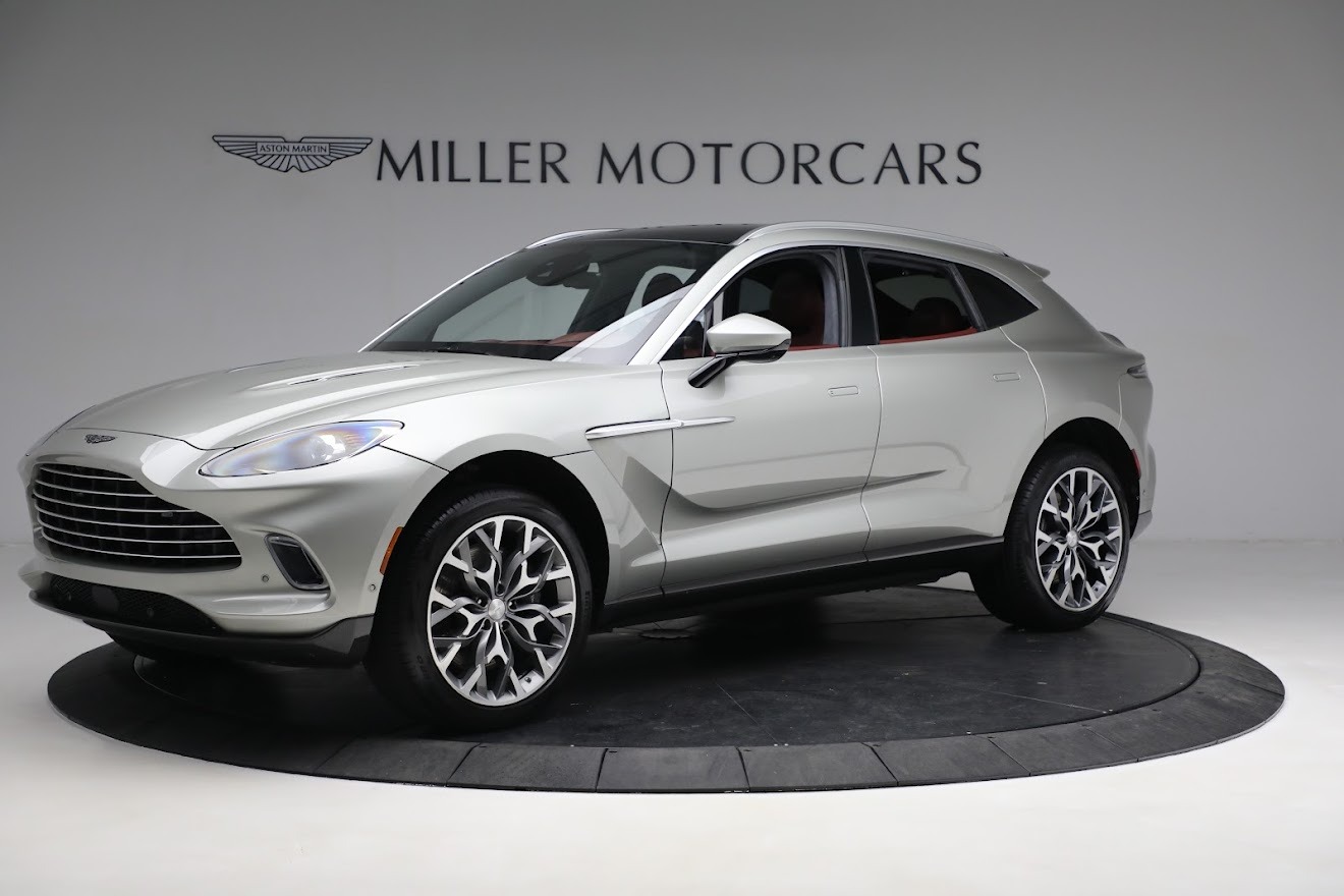 Used 2021 Aston Martin DBX for sale Sold at Alfa Romeo of Greenwich in Greenwich CT 06830 1