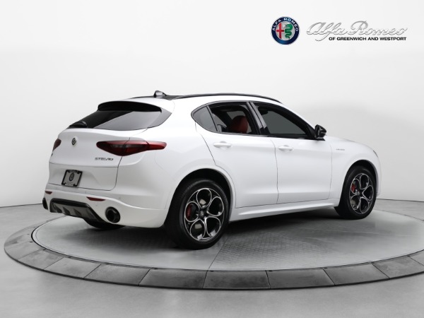 New 2023 Alfa Romeo Stelvio Veloce for sale $59,490 at Alfa Romeo of Greenwich in Greenwich CT 06830 8