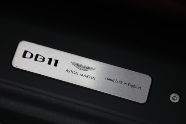 Used 2019 Aston Martin DB11 V8 for sale $129,900 at Alfa Romeo of Greenwich in Greenwich CT 06830 22