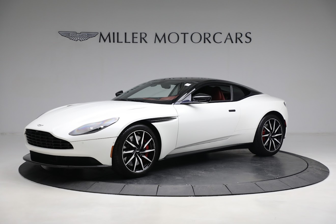 Used 2019 Aston Martin DB11 V8 for sale $129,900 at Alfa Romeo of Greenwich in Greenwich CT 06830 1