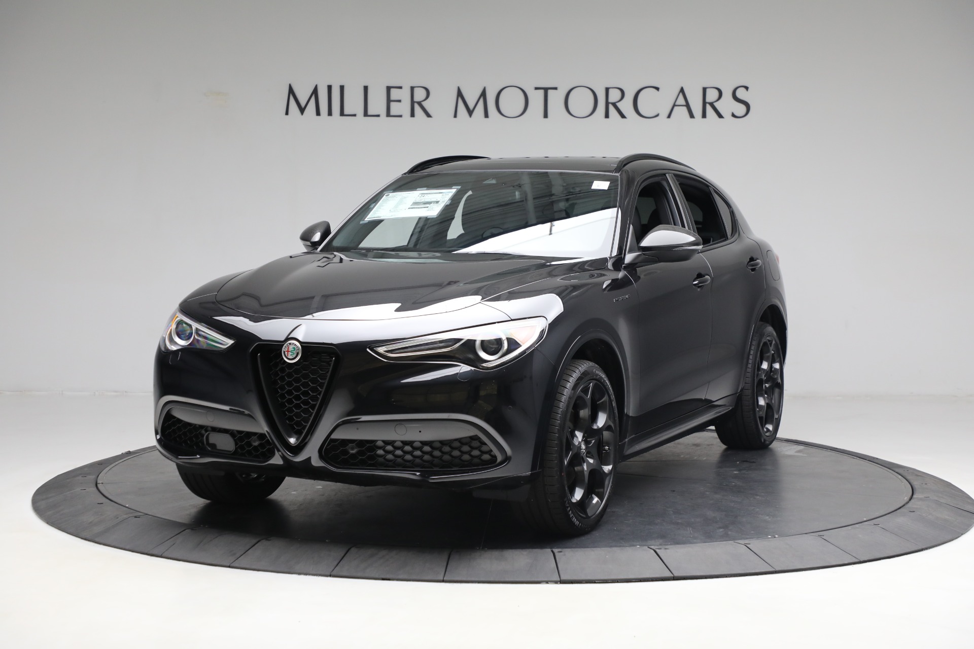 New 2023 Alfa Romeo Stelvio Estrema for sale $63,250 at Alfa Romeo of Greenwich in Greenwich CT 06830 1