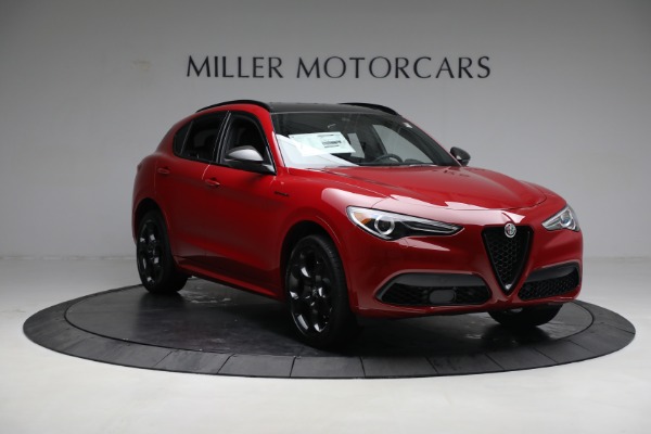 New 2023 Alfa Romeo Stelvio Estrema for sale $63,465 at Alfa Romeo of Greenwich in Greenwich CT 06830 11