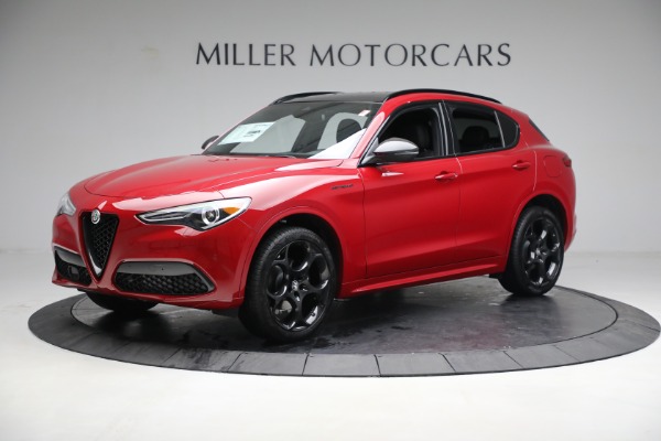 New 2023 Alfa Romeo Stelvio Estrema for sale $63,465 at Alfa Romeo of Greenwich in Greenwich CT 06830 2