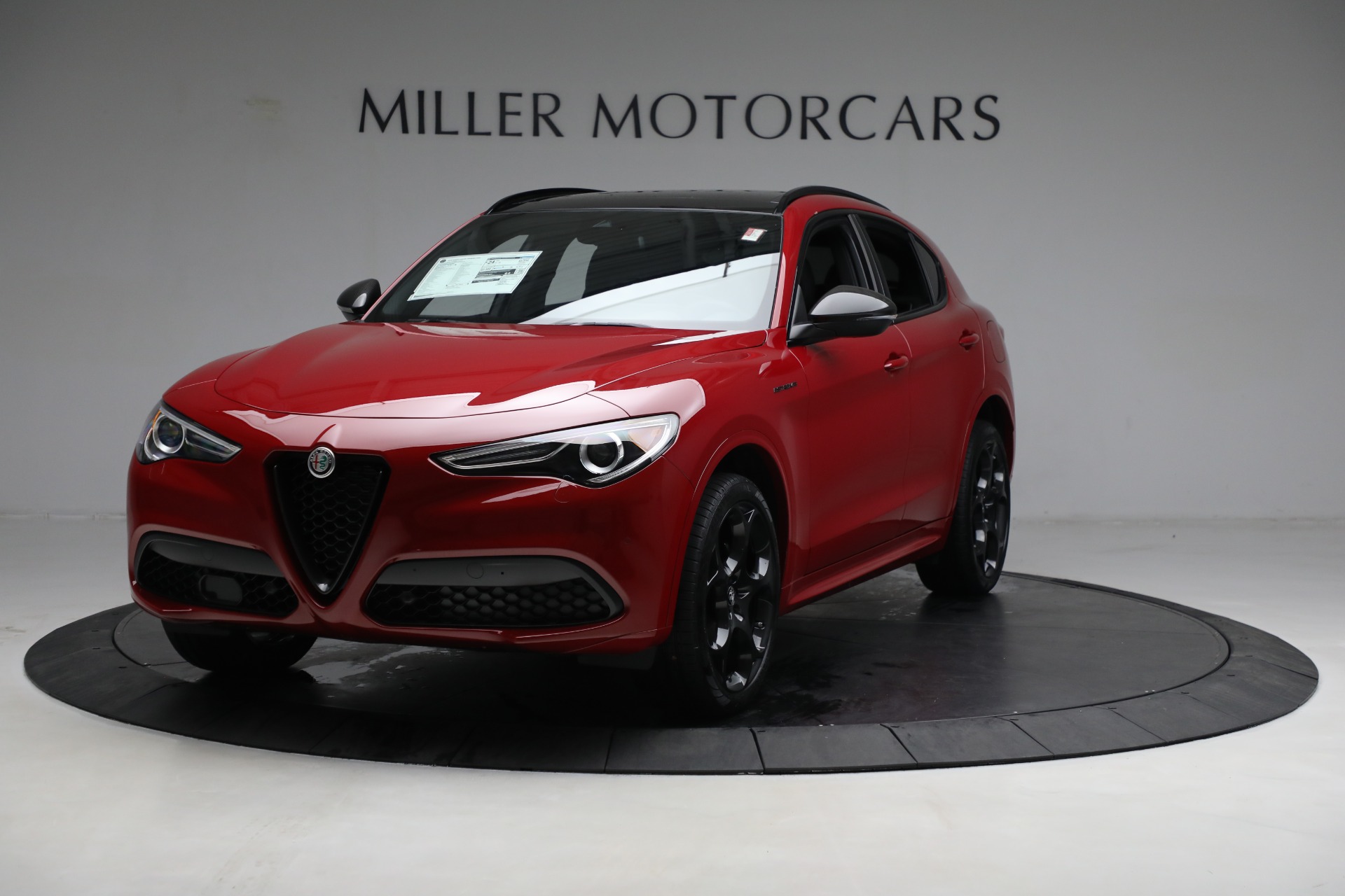New 2023 Alfa Romeo Stelvio Estrema for sale $63,465 at Alfa Romeo of Greenwich in Greenwich CT 06830 1