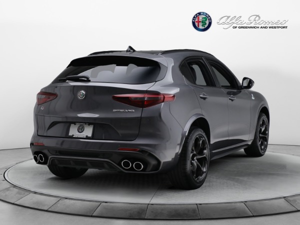 New 2023 Alfa Romeo Stelvio Quadrifoglio for sale $91,670 at Alfa Romeo of Greenwich in Greenwich CT 06830 7