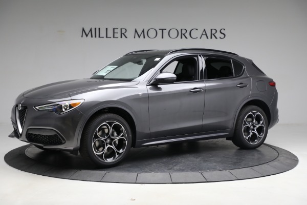 New 2023 Alfa Romeo Stelvio Ti for sale $55,980 at Alfa Romeo of Greenwich in Greenwich CT 06830 2